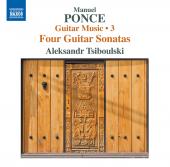 Album artwork for Ponce: Guitar Music, Vol. 3