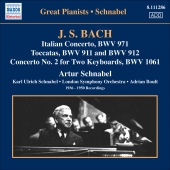 Album artwork for Bach: Italian Concerto / Toccatas / Concerto No. 2