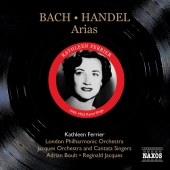 Album artwork for Kathleen Ferrier: Bach & Handel Arias