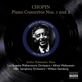 Album artwork for Chopin: Piano Concertos Nos. 1 & 2 (Rubinstein)