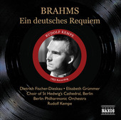 Album artwork for Brahms: Ein deutsches Requiem (Kempe)