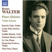 Album artwork for Walter: Piano Quintet & Violin Sonata