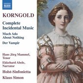Album artwork for Korngold: Complete Incidental Music