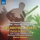 Album artwork for Paganini, Rossini, Verdi, Puccini & Respighi: Orch