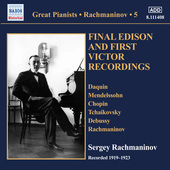 Album artwork for Rachmaninoff: Solo Piano Recordings, Vol. 5