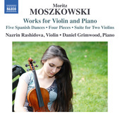 Album artwork for Moszkowski: Works for Violin & Piano