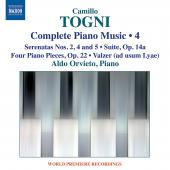 Album artwork for Togni: Complete Piano Music, Vol. 4