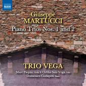 Album artwork for MARTUCI: PIANO TRIOS 1 & 2