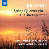 Album artwork for Brahms: String Quartet No. 3, Op. 67 & Clarinet Qu