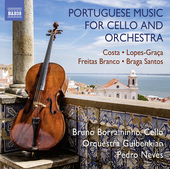 Album artwork for Portuguese Music for Cello & Orchestra