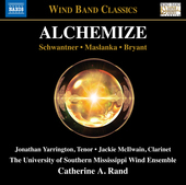Album artwork for Alchemize - Schwanter, Maslanka, Bryant
