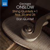 Album artwork for Onslow: String Quintets, Vol. 1