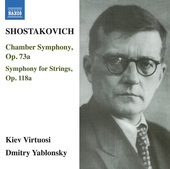 Album artwork for Shostakovich: Chamber Symphony, Op. 73a & Symphony