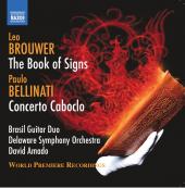 Album artwork for Brouwer: The Book of Signs - Bellinati: Concerto C