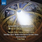 Album artwork for Donizetti & Mayr: Messa di gloria & Credo in D Maj
