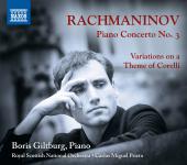 Album artwork for Rachmaninoff: Piano Concerto No. 3 - Variations on
