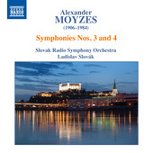 Album artwork for Moyzes: Symphonies Nos. 3 & 4