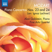 Album artwork for Mozart: Piano Concertos Nos. 23 & 24 (Arr. I. Lach