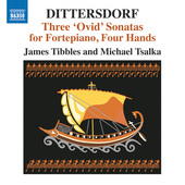 Album artwork for Dittersdorf: 3 Ovid Sonatas for Fortepiano 4 Hands