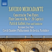 Album artwork for Mercadante: Flute Concertos, Vol. 2