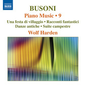 Album artwork for Busoni: Piano Music, Vol. 9
