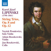 Album artwork for Lipinski: Trios for 2 Violins & Cello, Opp. 8 & 12