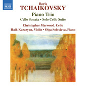 Album artwork for B. Tchaikovsky: Piano Trio, Cello Sonata & Solo Ce