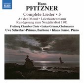 Album artwork for Pfitzner: Complete Lieder, Vol. 5