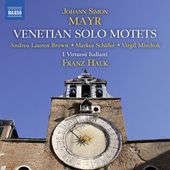 Album artwork for Mayr: Venetian Solo Motets