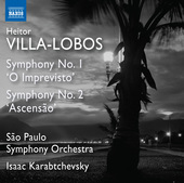 Album artwork for Villa-Lobos: Symphonies Nos. 1 & 2