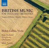 Album artwork for British Music for Viola Concertos
