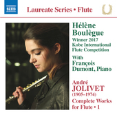 Album artwork for Jolivet: Complete Works for Flute, Vol. 1