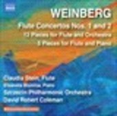 Album artwork for Weinberg: Flute Concertos Nos. 1 & 2 - 12 Miniatur