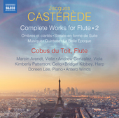 Album artwork for Castérède: Complete Works for Flute, Vol. 2