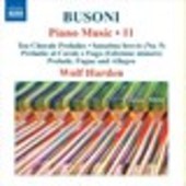 Album artwork for Busoni: Piano Music, Vol. 11