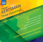 Album artwork for Miguel Kertsman: 3 Concertos & Chamber Symphony No