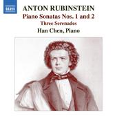 Album artwork for Rubinstein: Piano Sonatas Nos. 1 & 2 - 3 Serenades
