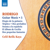 Album artwork for Rodrigo: Guitar Works, Vol. 3