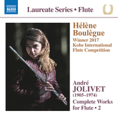 Album artwork for Jolivet: Complete Works for Flute, Vol. 2