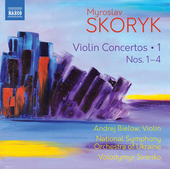 Album artwork for Skoryk: Complete Violin Concertos, Vol. 1