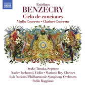 Album artwork for Benzecry: Violin Concerto - Song Cycle - Clarinet 