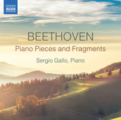 Album artwork for Beethoven: Piano Pieces and Fragments