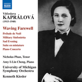 Album artwork for Kaprálová: Waving Farewell - Prelude de Noel