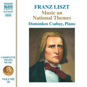 Album artwork for Liszt: Piano Works on National Themes