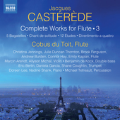 Album artwork for Castérède: Complete Works for Flute, Vol. 3