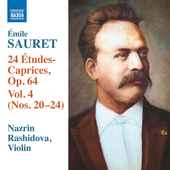 Album artwork for Sauret: 24 Études Caprices, Vol. 4
