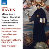 Album artwork for Haydn: Missa Sancti Nicolai Tolentini - Vesperae P
