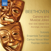 Album artwork for Beethoven: Canons & Musical Jokes