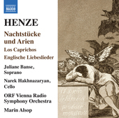 Album artwork for Henze: Nachtstücke und Arien - Los caprichos - En