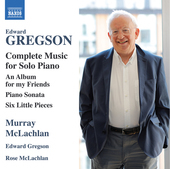 Album artwork for Edward Gregson: Complete Music for Solo Piano
